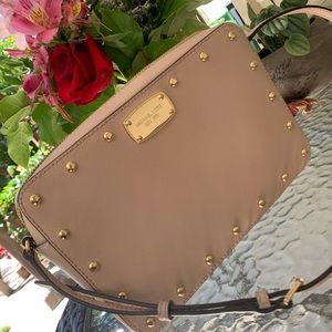 USED Michael Kors Pale Pink Crossbody Bag